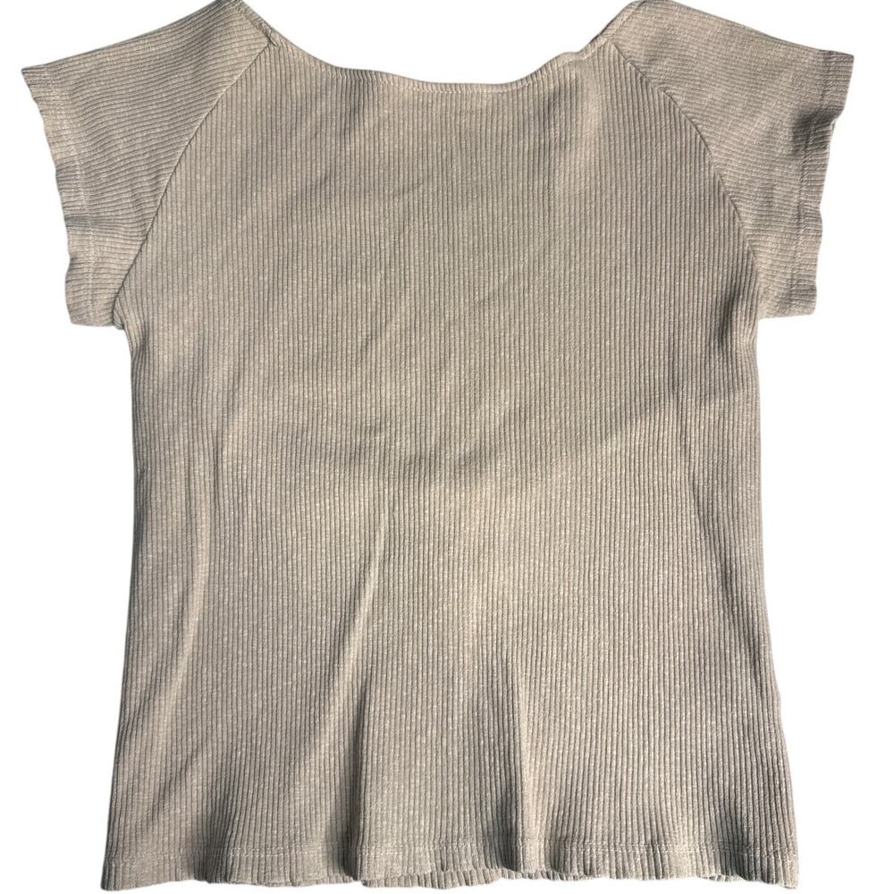 Aerie Open Back Crop Top  Size M in Tan